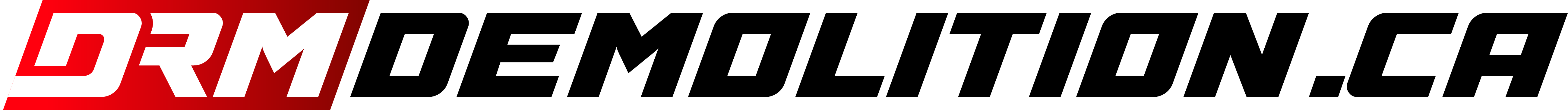 DRM DEMOLITION Logo